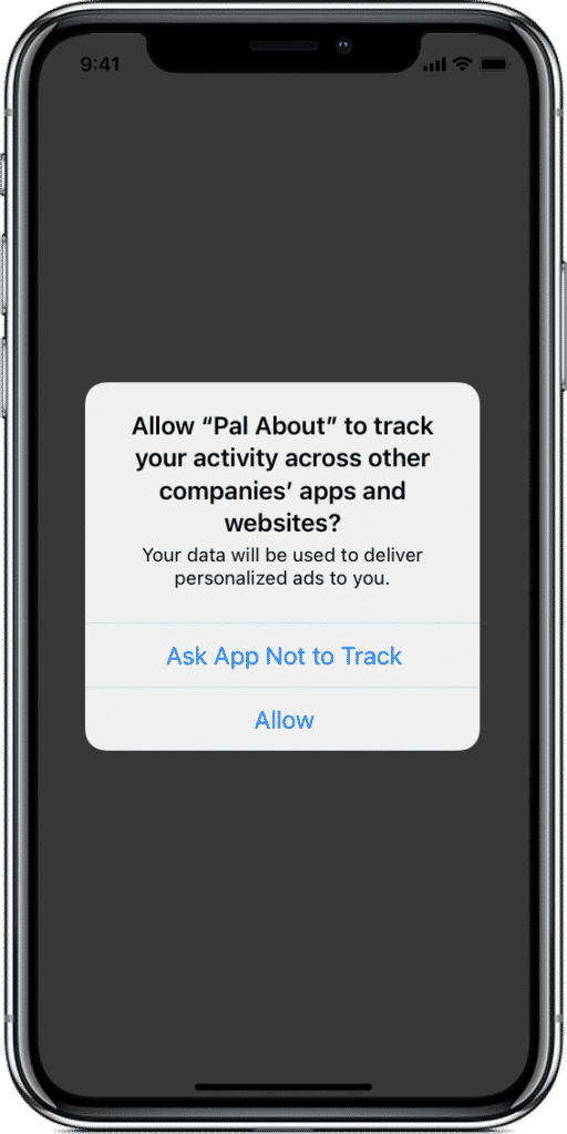 Asking Permission to Track